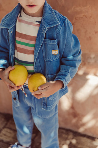 JEANS JACKE RAPHAEL STONE BLUE VON LOUISE MISHA