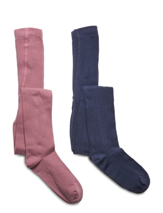 Strumpfhose 2er Set Rosa-Blau von Creamie