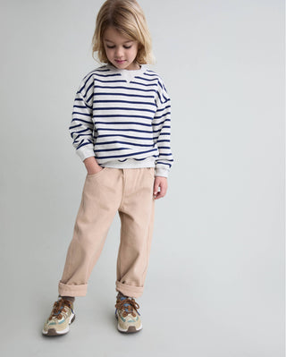 Sailor Sweater Marine Blau gestreift von Búho Barcelona