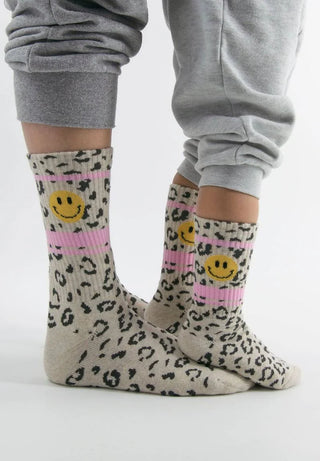 Leo Socken mit Smiley für Erwachsene von Ewers