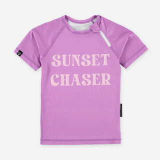 UV Badeshirt kurzarm Sunset Chaser Purple von Beach & Bandits