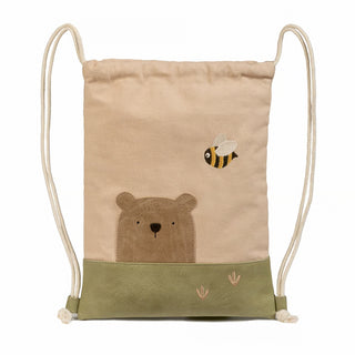 Turnbeutel Bär und Biene von Little Who